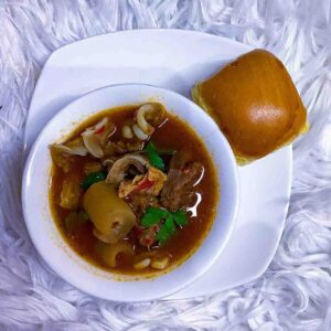 Assorted meat Pepper Soup (spicy)