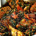 Vegetable soup (Efo Riro)